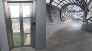 Bakıda piyadaların hərəkətinə əngəl törədən keçid: “Qurumlar məsuliyyətsiz yanaşırlar” - VİDEO 