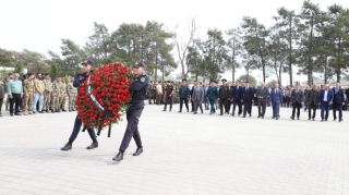 Neftçalada 27 sentyabr Anım Günü qeyd olunub  - FOTO