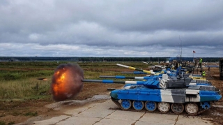 Tankçılarımız “Tank biatlonu” müsabiqəsinə hazırlıqlarını davam etdirir - FOTO 