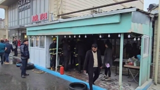 В Баку в кафе произошел взрыв, пострадали 3 человека - ВИДЕО 