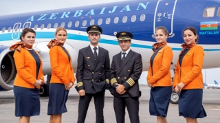 Ermənistan üzərindən ilk uçuş edən heyət