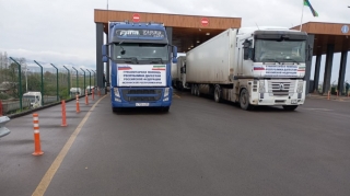 İrana göndərilən humanitar yardım təhvil verildi - FOTO 