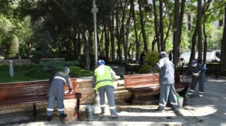 Paytaxtda növbəti genişmiqyaslı təmizlik işləri aparıldı - FOTO