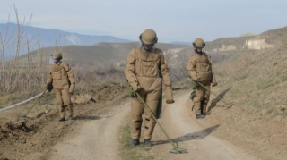 Füzuli-Cəbrayıl yolu minalardan təmizlənib