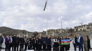 QHT nümayəndələri Suqovuşan qəsəbəsinə və Talış kəndinə səfər ediblər - FOTO