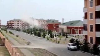 Ermənilər uşaq bağçasına zərbələr endirib  - VİDEO