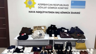 276 minlik brend malları ölkəyə qanunsuz keçirmək istədi - FOTOLAR 