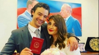 Van Dammın azərbaycanlı qızla evlənən oğlu müharibə vaxtı ölkəmizi dəstəkləyib - FOTO 