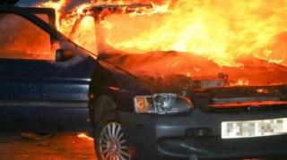 Avtomobil partlayıb: Xəsarət alanlar var 