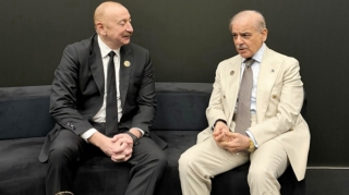 Prezident Şahbaz Şəriflə görüşdü - FOTOLAR 