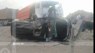 Quba - Xaçmaz yolunda dəhşətli qəza: Ölən və yaralananlar var - VİDEO 