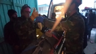 Xaçmazda köməksiz vəziyyətdə qalan kənd sakinini xilas edilib - FOTO