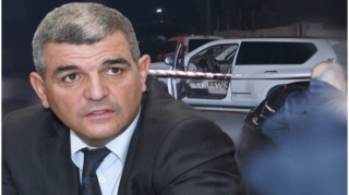 Fazil Mustafanın atəşə tutulan avtomobili  - VİDEO