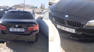 Kəmərə görə postda saxlanılan "BMW"  sürücüsü narkoman çıxdı - VİDEO