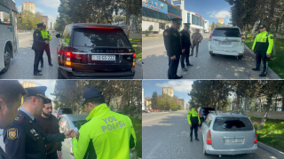 Nizamidə yol polisi ekoloji reyd keçirdi; 20-dən çox sürücü CƏRİMƏLƏNDİ - VİDEO 