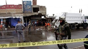 Partlayıcı dolu avtomobil partladıldı: 9 ölü, 25 yaralı