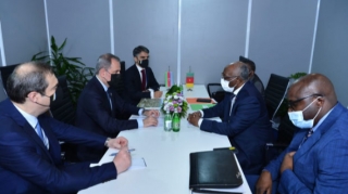 Azərbaycan və Kamerun XİN başçılarının görüşü olub - FOTO 