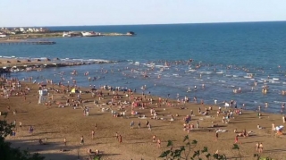 Какая температура воды на пляжах Абшерона? 