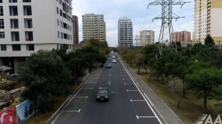 Проведен капитальный ремонт участка улицы Ширина Мирзаева в Баку  - ВИДЕО