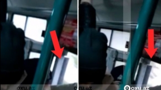 Bakıda ölüm təhlükəsi saçan sərnişin avtobusu nəzarətə götürüldü - RƏSMİ + VİDEO 