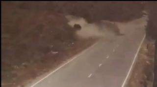 Sürücünün yanıb öldüyü qəzanın ANBAAN VİDEOSU 