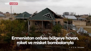 Tərtərdə müharibənin dəhşətli izləri havadan görüntüləndi  - VİDEO