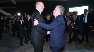 Prezidentin səfəri başa çatdı - FOTOLAR 