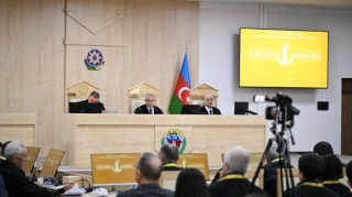 Ermənistan vətəndaşlarının məhkəməsi təqsirləndirilən şəxslərin son söz çıxışları ilə davam etdirilib - FOTOLAR 