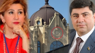 O da atası kimi adını villasına həkk etdirib - FOTO