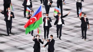 Tokio-2020:  Azərbaycan nümayəndə heyəti paraddan keçdi - FOTO