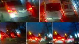 Tıxacdan qaçan sürücülər təhlükəsizlik adacığını zolağa çevirdilər    - VİDEO