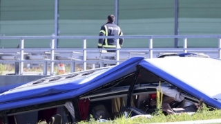 Xorvatiyada avtobus qəzasında 12 nəfər ölüb