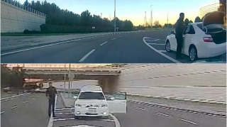 Adacığı “moyka”ya çevirən sürücü təlimçiyə kobud cavab verərək əl-qol göstərdi   - VİDEO