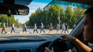 Sürücülərə və şagirdlərə MÜRACİƏT – Piyada keçidlərində diqqətli olun!