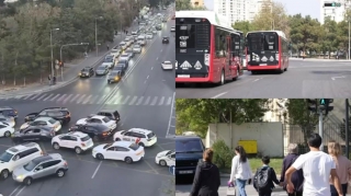 В Баку впервые установлены "умные светофоры"  - ВИДЕО