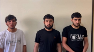 Şamaxıda 10 kq qızılı talayıb bataqlıqda gizlənən şəxslər tutulub - FOTO - VİDEO 