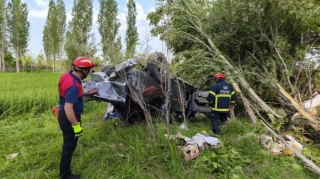 Azərbaycanlılar Türkiyədə qəzaya düşdü - 1 ölü, 4 yaralı - FOTO