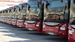 В Баку ограничено движение автобусов на двух проспектах 