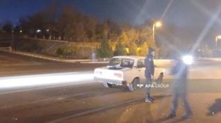 Naxçıvanda avtomobil piyadaya ağır xəsarət yetirdi  - FOTO