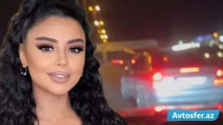 Tanınmış aparıcının yolunu kəsən sürücü cərimə olundu   - VİDEO