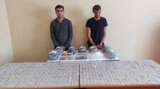 İrandan Azərbaycana 11 kq narkotik keçirmək istədilər - FOTO 