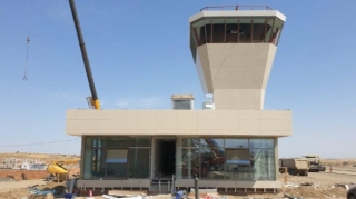 Füzuli aeroportunda son tamamlanma işləri - FOTO - VİDEO