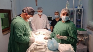 Xankəndidə ilk cərrahi əməliyyat icra olundu  - FOTO