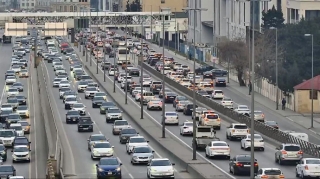 Paytaxtın bu yollarında tıxac var - SİYAHI 