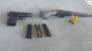 Polis əməliyyat keçirdi; odlu silah saxlamaqda şübhəli bilinən 1 nəfər saxlanıldı 
