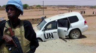 Malidə BMT konvoyu minaya düşüb , ölən və yaralananlar var