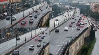 Момент смертельного ДТП на проспекте Бабека попал на видео - ВИДЕО