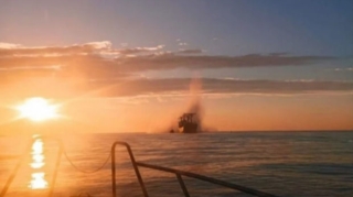 В Черном море на мине подорвалось гражданское судно под флагом Панамы   - ФОТО