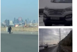 Avtomobil 80-lik yolda 82 ilə radara düşdü  - FOTO