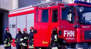 “Azərpoçt”a məxsus avtomobil yanıb - Gəncədə